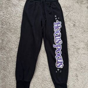 Disney Hocus Pocus Black and Purple Graphic Joggers